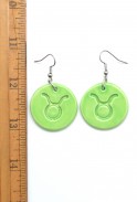 Taurus Ceramic Earrings